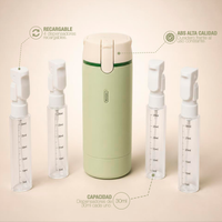 Dispensador de viaje 4 en 1.